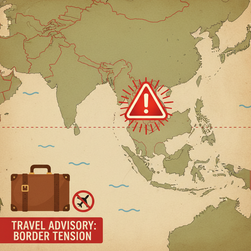 Peringatan Perjalanan: Ketegangan di Perbatasan Kamboja-Thailand Meningkat, Apa Dampaknya bagi Wisatawan di Asia Tenggara?